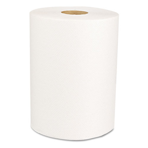Boardwalk Green Universal Roll Towels, Natural White, 8" X 800 Ft, 6 Rolls/carton